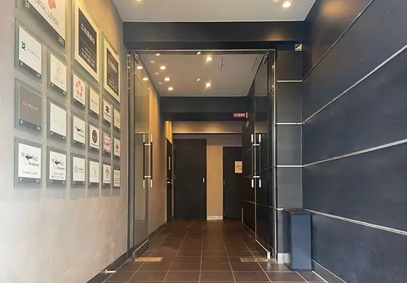 ワンストップビジネスセンター恵比寿店のエントランス